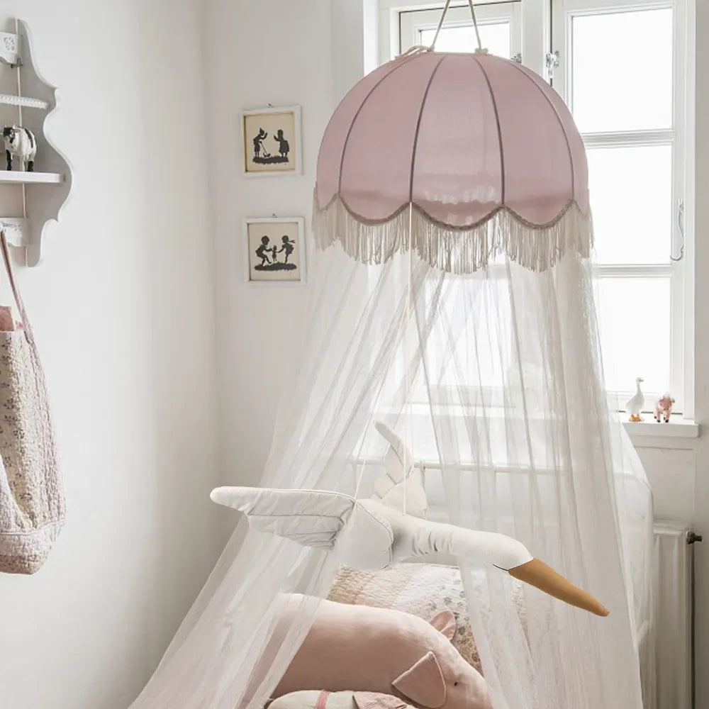Baby Soothing Pillow Bedroom Nursery Room Decoration Creative Hanging Ornaments Plush Stuffed Doll Wall Hanging Swan acacuss