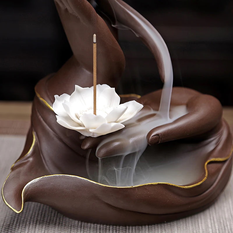 Backflow Incense Waterfall Burner acacuss