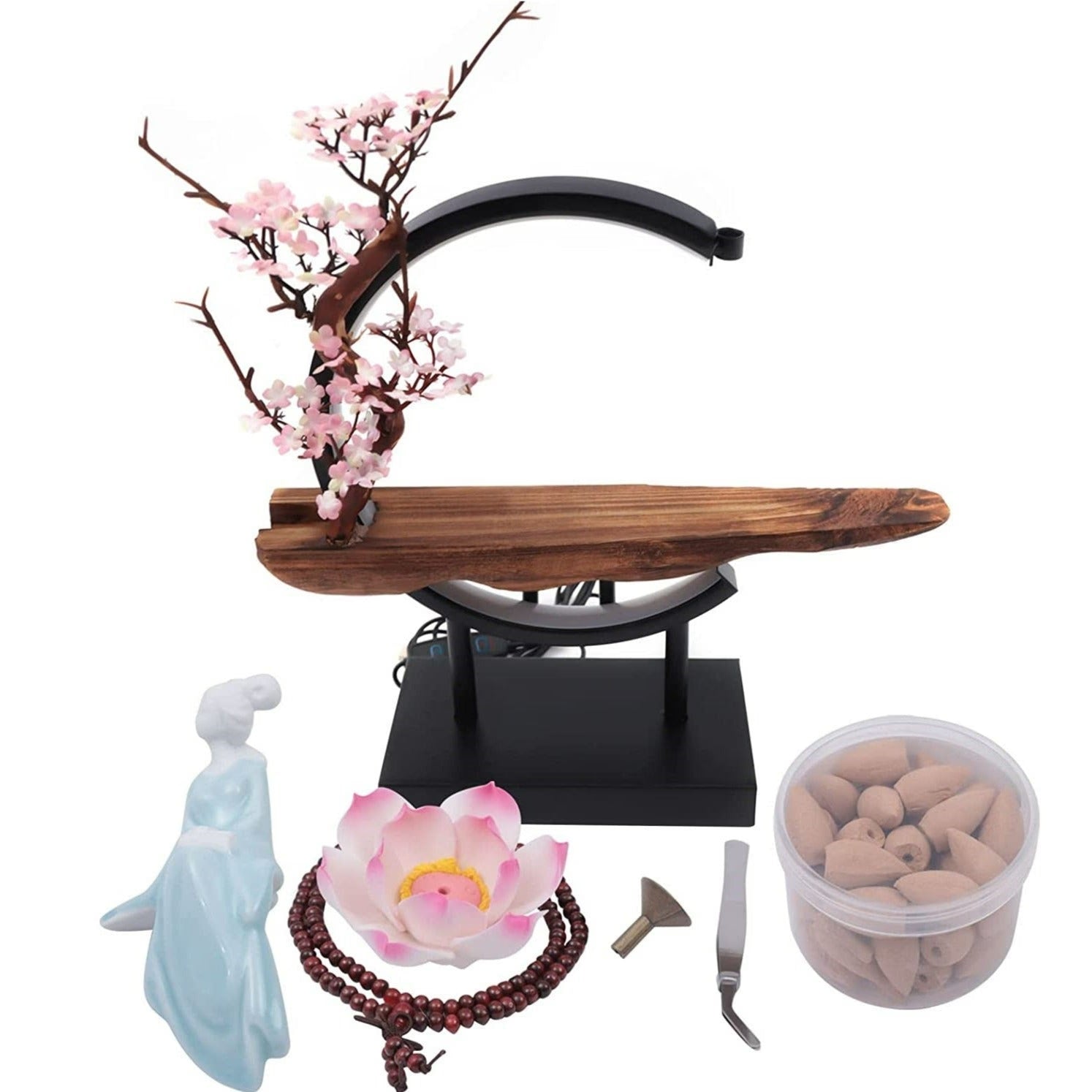 Backflow incense waterfall acacuss