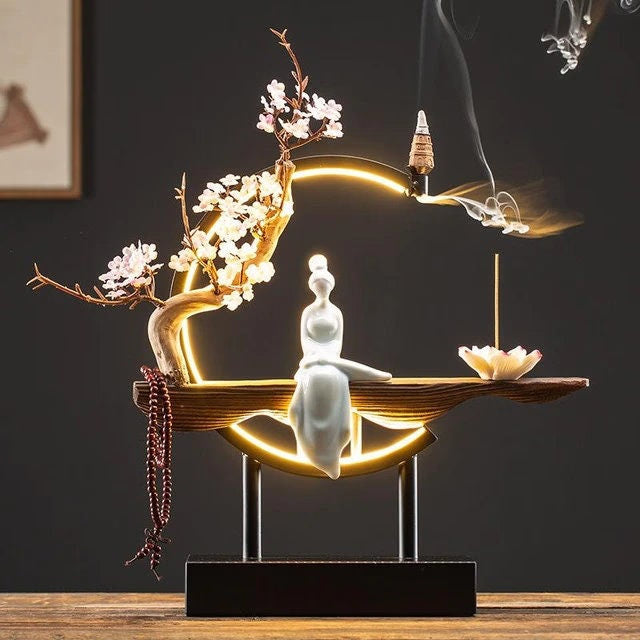 Backflow incense waterfall acacuss