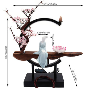 Backflow incense waterfall acacuss