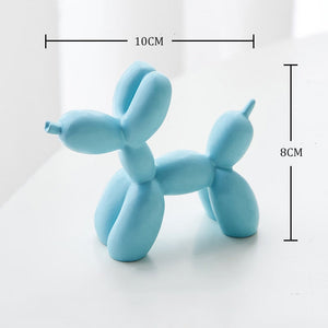 Balloon Dog Statue Resin Statue Sculpture Creative Animal Nordic Home Decoration Accessories for Living Room Animal Figures acacuss