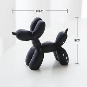 Balloon Dog Statue Resin Statue Sculpture Creative Animal Nordic Home Decoration Accessories for Living Room Animal Figures acacuss