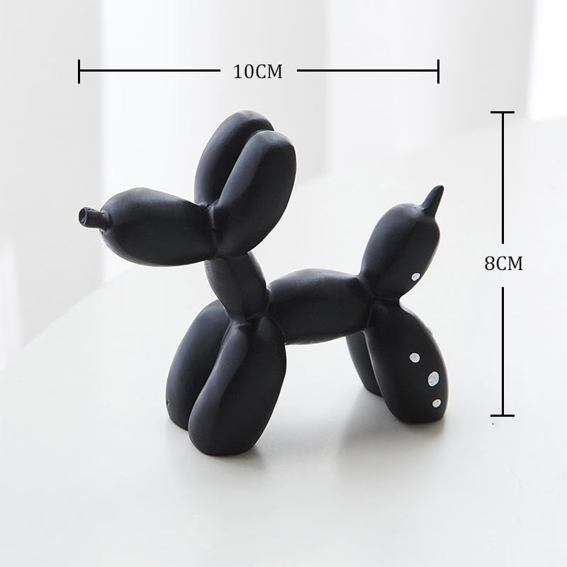 Balloon Dog Statue Resin Statue Sculpture Creative Animal Nordic Home Decoration Accessories for Living Room Animal Figures acacuss