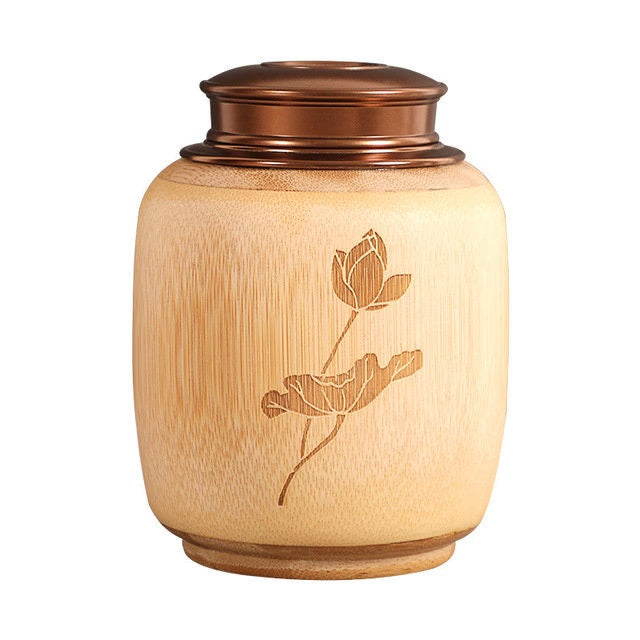 Bamboo Kitchen Vintage Storage cookie & Sugar jar acacuss