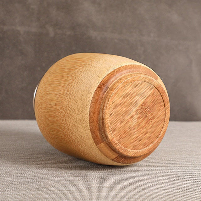 Bamboo Kitchen Vintage Storage cookie & Sugar jar acacuss