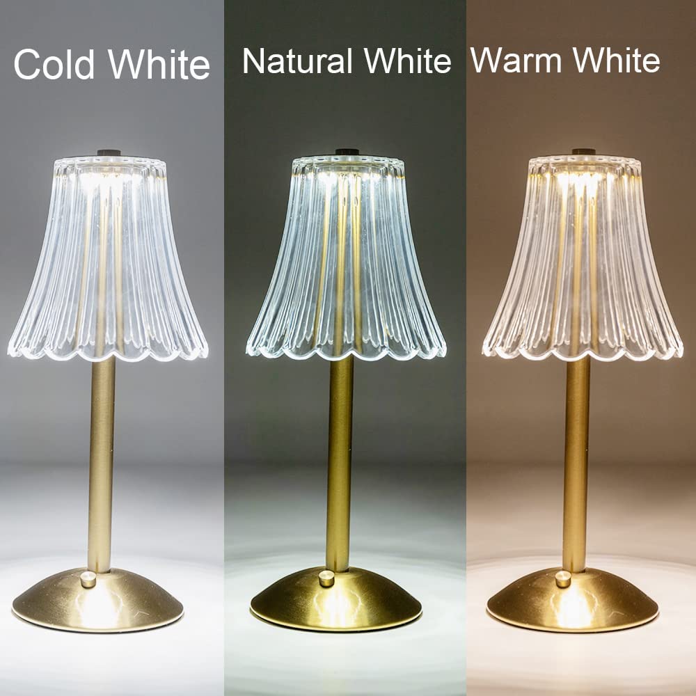 Bar Touch Table Lamp Rechargeable Wireless Desk Lamp Portable Bedroom Night Light LED Decor Lights for Coffee Hotel Restaurant acacuss