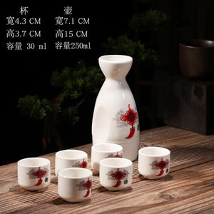 Bartender Beer Drinks Bar Set Wine Glasses Sake Cocktail Distiller Liquor Soju Drinks Kitchen Copas De Vino Shot Glasses ZY50JJ acacuss