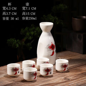 Bartender Beer Drinks Bar Set Wine Glasses Sake Cocktail Distiller Liquor Soju Drinks Kitchen Copas De Vino Shot Glasses ZY50JJ acacuss