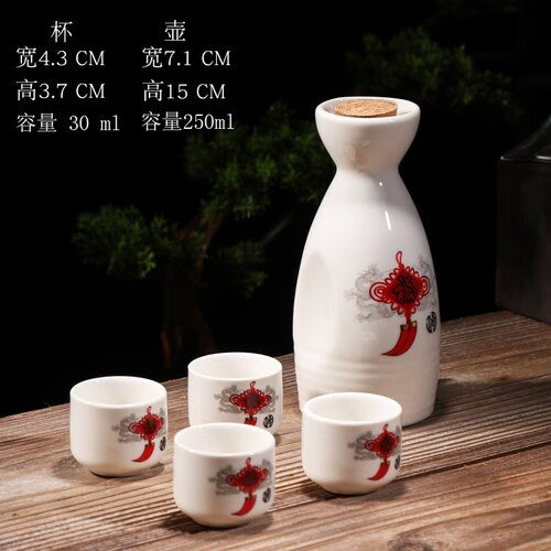 Bartender Beer Drinks Bar Set Wine Glasses Sake Cocktail Distiller Liquor Soju Drinks Kitchen Copas De Vino Shot Glasses ZY50JJ acacuss