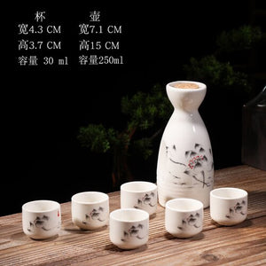 Bartender Beer Drinks Bar Set Wine Glasses Sake Cocktail Distiller Liquor Soju Drinks Kitchen Copas De Vino Shot Glasses ZY50JJ acacuss