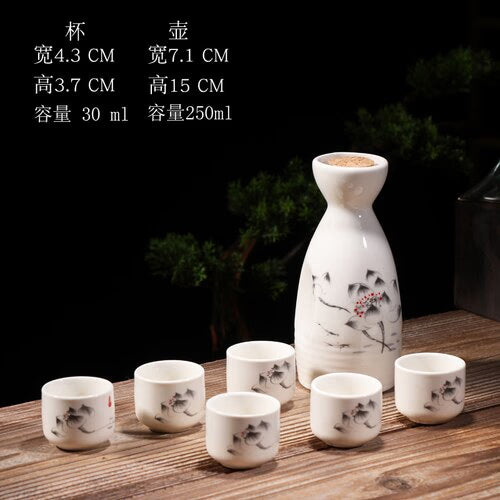Bartender Beer Drinks Bar Set Wine Glasses Sake Cocktail Distiller Liquor Soju Drinks Kitchen Copas De Vino Shot Glasses ZY50JJ acacuss