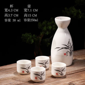 Bartender Beer Drinks Bar Set Wine Glasses Sake Cocktail Distiller Liquor Soju Drinks Kitchen Copas De Vino Shot Glasses ZY50JJ acacuss