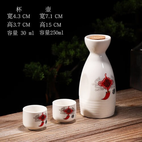 Bartender Beer Drinks Bar Set Wine Glasses Sake Cocktail Distiller Liquor Soju Drinks Kitchen Copas De Vino Shot Glasses ZY50JJ acacuss