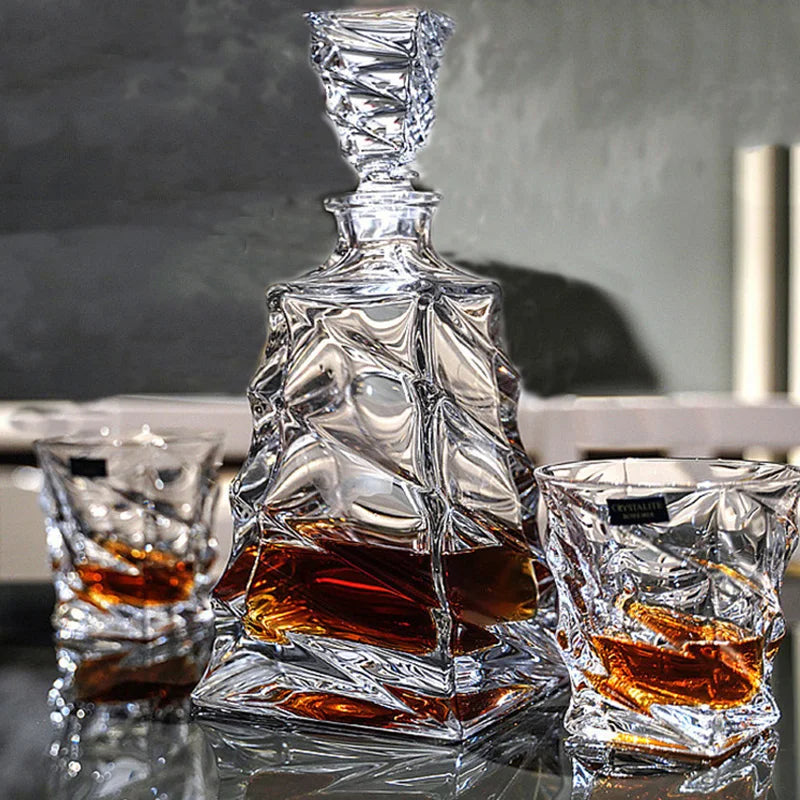 Beer Liquor Decanter Bar Sets Wine Glasses Mixer Whiskey Bottle Bar Sets Crystal Glass Beer Barman Accessoire Dining Room Sets acacuss