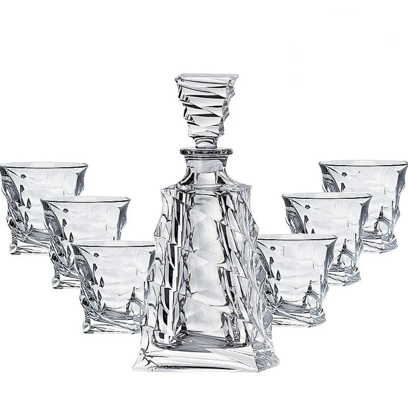 Beer Liquor Decanter Bar Sets Wine Glasses Mixer Whiskey Bottle Bar Sets Crystal Glass Beer Barman Accessoire Dining Room Sets acacuss
