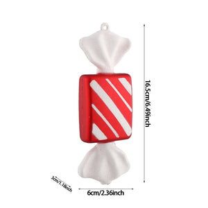 Big Candy Cane Christmas Canes Christmas Tree Decorations For Home Party New Year Christmas Xmas Tree Hanging Ornaments 2021 acacuss