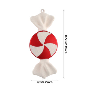 Big Candy Cane Christmas Canes Christmas Tree Decorations For Home Party New Year Christmas Xmas Tree Hanging Ornaments 2021 acacuss