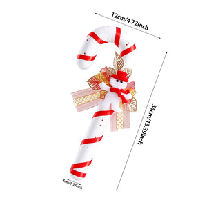Big Candy Cane Christmas Canes Christmas Tree Decorations For Home Party New Year Christmas Xmas Tree Hanging Ornaments 2021 acacuss