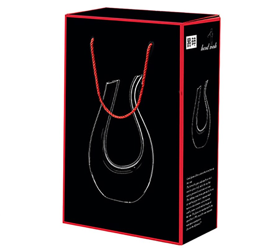 Big Decanter Handmade Snail Wine Decanter Creative Crystal Glass Wine Decanter Oblique Mouth Wine Dispenser acacuss