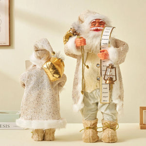 Big Santa Claus Dolls Xmas Pendants 2024 New Year Merry Christmas Tree Decor for Home Kids Naviidad Presents Noel Gifts Natal acacuss