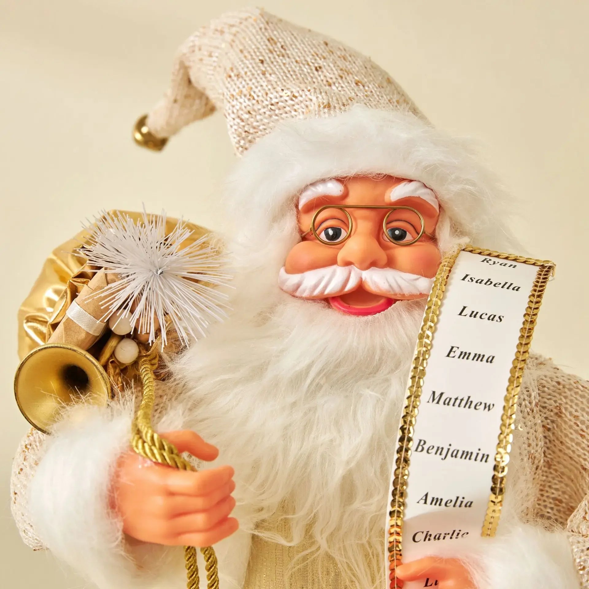 Big Santa Claus Dolls Xmas Pendants 2024 New Year Merry Christmas Tree Decor for Home Kids Naviidad Presents Noel Gifts Natal acacuss