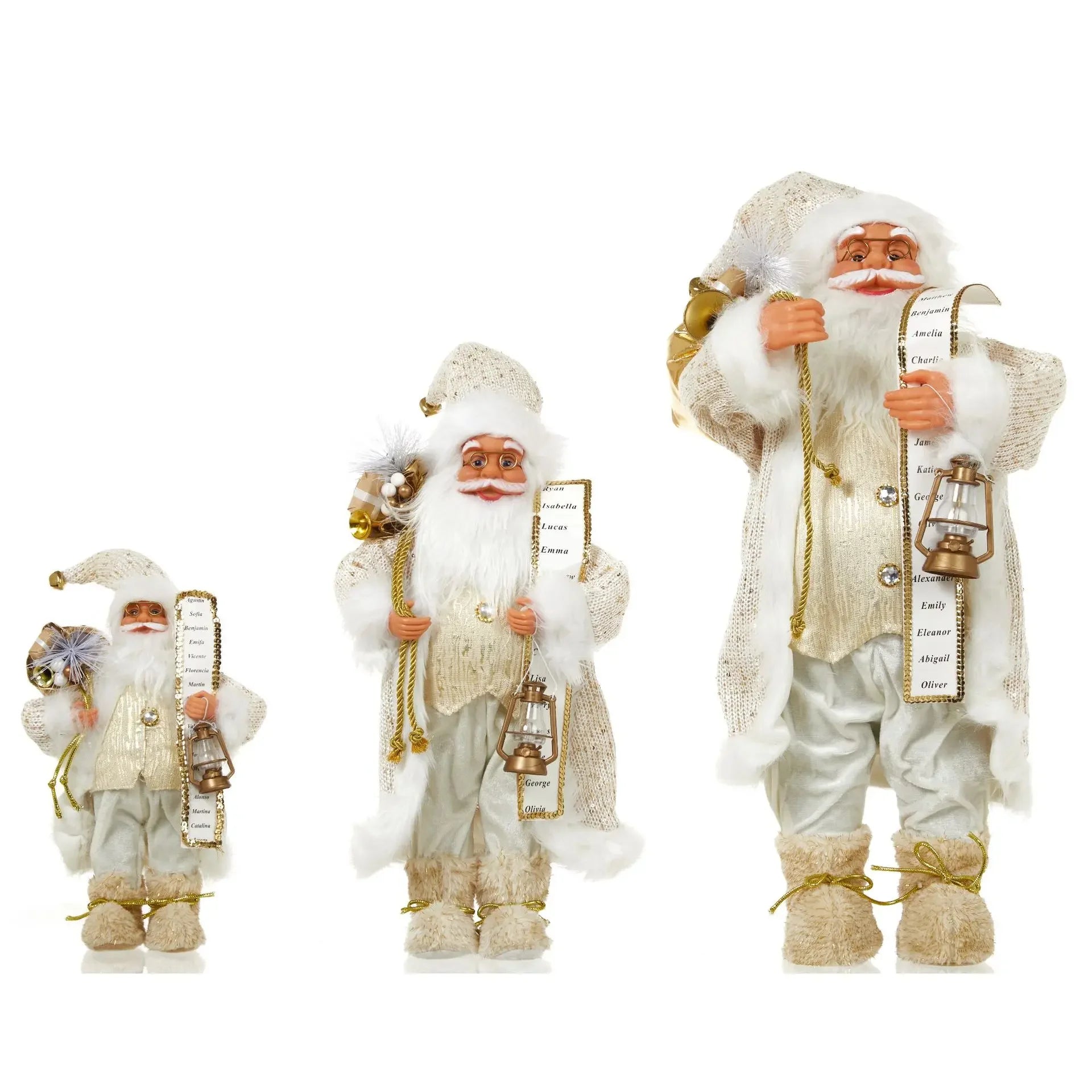 Big Santa Claus Dolls Xmas Pendants 2024 New Year Merry Christmas Tree Decor for Home Kids Naviidad Presents Noel Gifts Natal acacuss