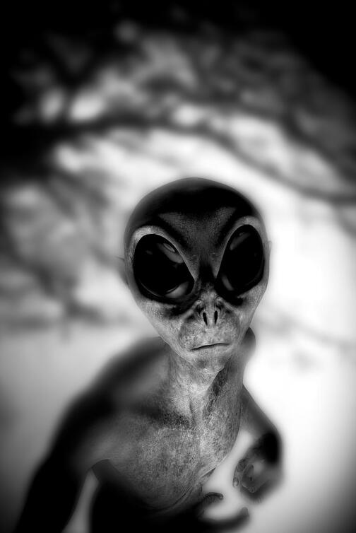 Black Night UFO Dim Style Poster Canvas Art Prints Alien Flying Saucer Arrest People Weird Wall Painting Decoration For Room acacuss
