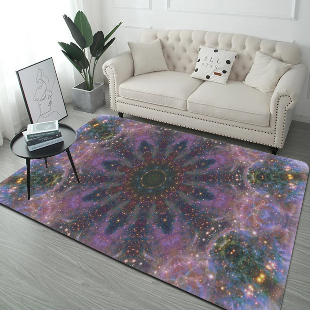 Bohemia Mandala Floor Mat Floor Mat INS Style Soft Bedroom Floor House Laundry Room Mat Anti-skid Household Carpets acacuss