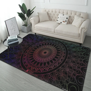 Bohemia Mandala Floor Mat Floor Mat INS Style Soft Bedroom Floor House Laundry Room Mat Anti-skid Household Carpets acacuss