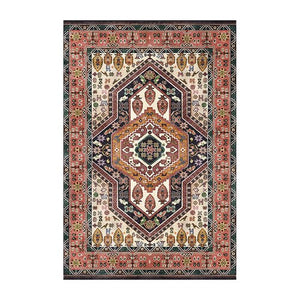 Bohemian Carpet American Ethnic Style Living Room Decoration Rugs Moroccan Vintage Homestay Bedroom Decor Carpets Non-slip Mat acacuss