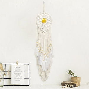 Bohemian Cotton Rope Woven Lacework Dream Catcher Home Ornament Wedding Decoration Girlfriend Gift Wind Chimes Owl Dreamcatchers acacuss