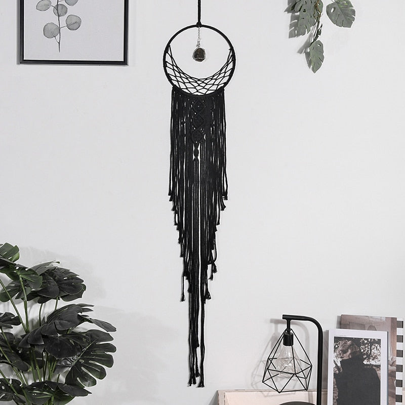 Bohemian Cotton Rope Woven Lacework Dream Catcher Home Ornament Wedding Decoration Girlfriend Gift Wind Chimes Owl Dreamcatchers acacuss