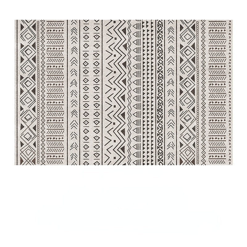 Bohemian National Style Living Room Carpet Retro Hotel Homestay Decoration Carpets Light Luxury Bedroom Bedside Large Area Rug acacuss