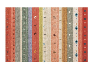 Bohemian National Style Living Room Carpet Retro Hotel Homestay Decoration Carpets Light Luxury Bedroom Bedside Large Area Rug acacuss
