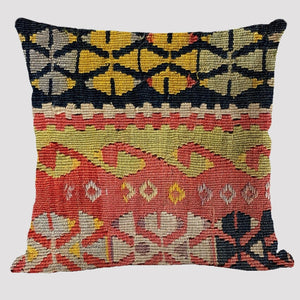 Bohemian Patterns Linen Cushions Case Multicolors Abstract Ethnic Geometry Print Decorative Pillows Case Living Room Sofa Pillow acacuss