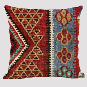 Bohemian Patterns Linen Cushions Case Multicolors Abstract Ethnic Geometry Print Decorative Pillows Case Living Room Sofa Pillow acacuss