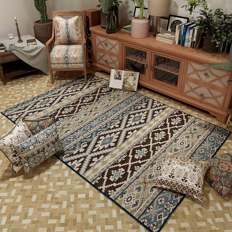 Bohemian Style Carpets for Living Room Morocco Bedroom Decor Carpet Persian Large Area Rugs Lounge Rug Home Non-slip Floor Mat acacuss