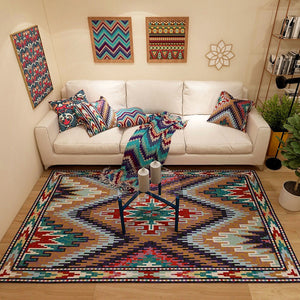 Bohemian Style Carpets for Living Room Morocco Bedroom Decor Carpet Persian Large Area Rugs Lounge Rug Home Non-slip Floor Mat acacuss