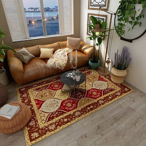 Bohemian Style Carpets for Living Room Morocco Bedroom Decor Carpet Persian Large Area Rugs Lounge Rug Home Non-slip Floor Mat acacuss