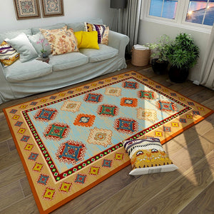 Bohemian Style Carpets for Living Room Morocco Bedroom Decor Carpet Persian Large Area Rugs Lounge Rug Home Non-slip Floor Mat acacuss