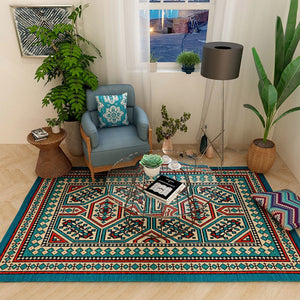 Bohemian Style Carpets for Living Room Morocco Bedroom Decor Carpet Persian Large Area Rugs Lounge Rug Home Non-slip Floor Mat acacuss