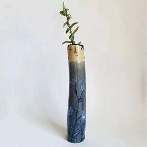 Boho Family Face Resin Dried Flower Vase Ornament acacuss