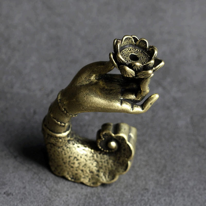 Brass Incense Burner acacuss