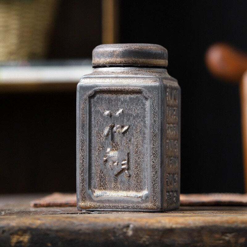 Brown kitchen canisters acacuss