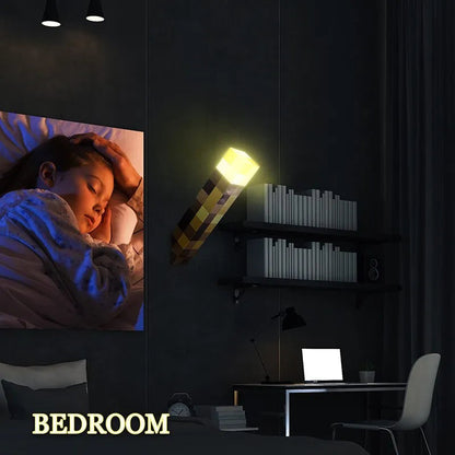 Brownstone Flashlight Torch Lamp Bedroom Decorative Light LED Night Light USB Charging with Buckle 11inch Children Gift acacuss