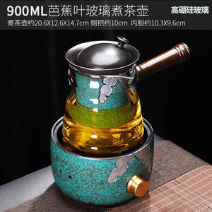 Bubble Turkish Chinese Tea Set Accessories Mugs Maker Afternoon Gaiwan Service Tea Set Cutlery Taza Mate Kitchen Sets YX50TS acacuss