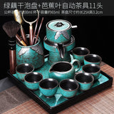 Bubble Turkish Chinese Tea Set Accessories Mugs Maker Afternoon Gaiwan Service Tea Set Cutlery Taza Mate Kitchen Sets YX50TS acacuss