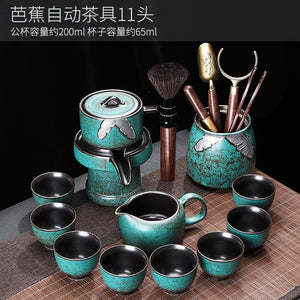 Bubble Turkish Chinese Tea Set Accessories Mugs Maker Afternoon Gaiwan Service Tea Set Cutlery Taza Mate Kitchen Sets YX50TS acacuss