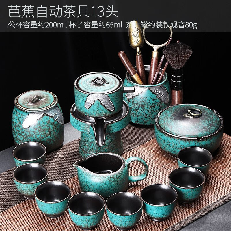 Bubble Turkish Chinese Tea Set Accessories Mugs Maker Afternoon Gaiwan Service Tea Set Cutlery Taza Mate Kitchen Sets YX50TS acacuss